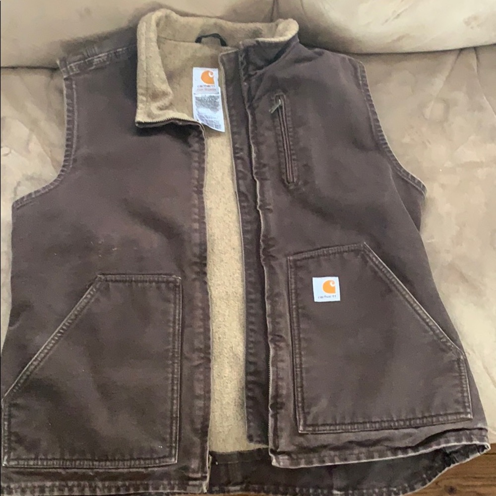 Brown Carhartt Vest